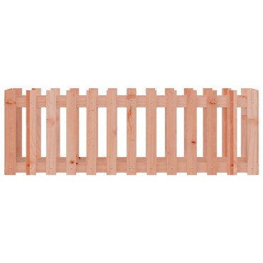 vidaXL Ζαρντινιέρα Υπερυψωμένη Φράχτης 150x50x50 εκ Μασίφ Ψευδοτσούγκα