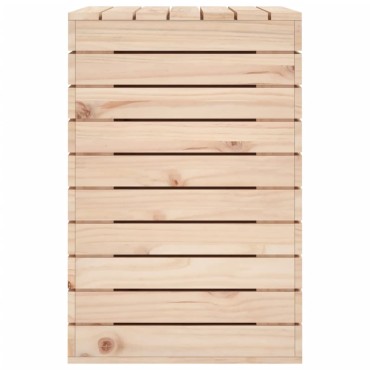 vidaXL Καλάθι Ρούχων 88,5x44x66 εκ. από Μασίφ Ξύλο Πεύκου