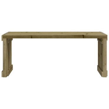 vidaXL Παγκάκι Κήπου Επεκτάσιμο 212,5x40,5x45cm Εμποτισμ. Ξύλο Πεύκου 1 τεμ.