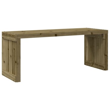 vidaXL Παγκάκι Κήπου Επεκτάσιμο 212,5x40,5x45cm Εμποτισμ. Ξύλο Πεύκου 1 τεμ.