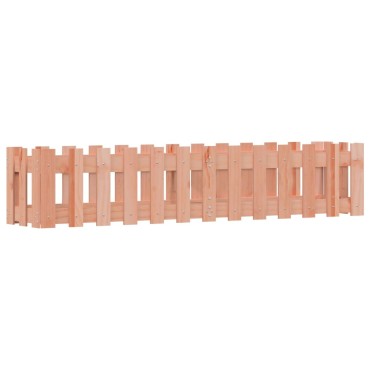 vidaXL Ζαρντινιέρα Υπερυψωμένη Φράχτης 150x30x30 εκ Μασίφ Ψευδοτσούγκα