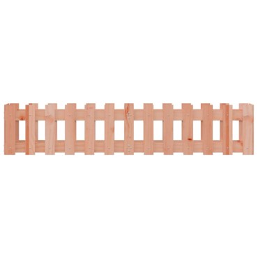 vidaXL Ζαρντινιέρα Υπερυψωμένη Φράχτης 150x30x30 εκ Μασίφ Ψευδοτσούγκα
