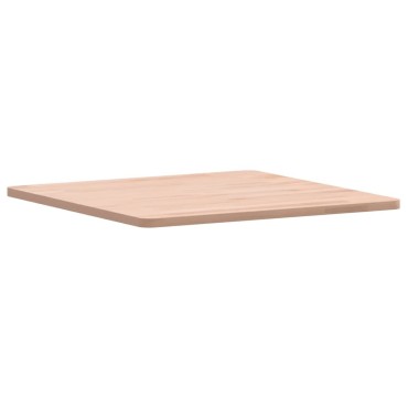 vidaXL Επιφάνεια Τραπεζιού Τετράγωνη 50x50x1,5cm Μασίφ Ξύλο Οξιάς 1 τεμ.