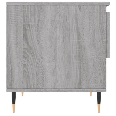 vidaXL Τραπεζάκια Σαλονιού 2 τεμ. Γκρι Sonoma 50x46x50cm Επεξ. Ξύλο
