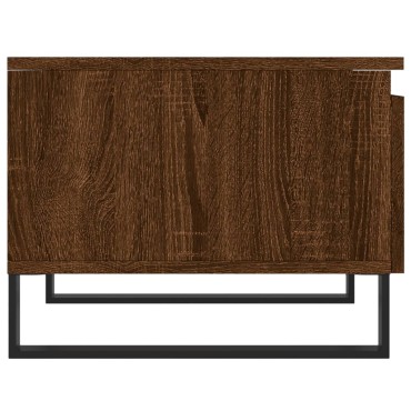 vidaXL Τραπεζάκια Σαλονιού 2 τεμ. Καφέ Δρυς 50x46x35cm Επεξ. Ξύλο