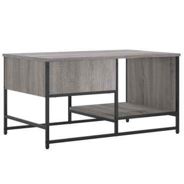 vidaXL Τραπεζάκι Σαλονιού Γκρι Sonoma 85,5x51x45cm Επεξεργασμένο Ξύλο 1 τεμ.