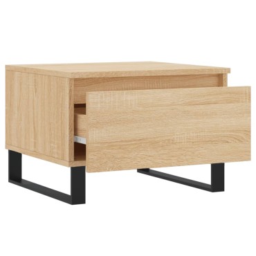 vidaXL Τραπεζάκια Σαλονιού 2 τεμ. Sonoma Δρυς 50x46x35cm Επεξ. Ξύλο