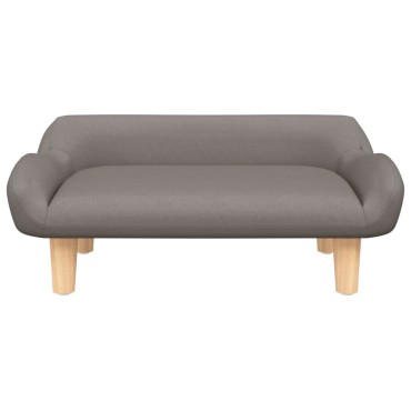 vidaXL Κρεβάτι Σκύλου Taupe 70 x 40 x 24 εκ. Υφασμάτινο