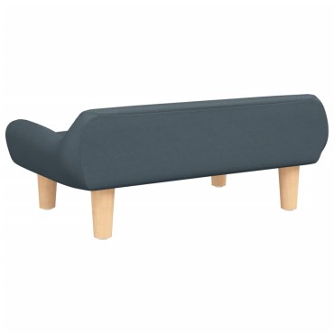 vidaXL Κρεβάτι Σκύλου Σκούρο Γκρι 70 x 40 x 24 εκ. Υφασμάτινη