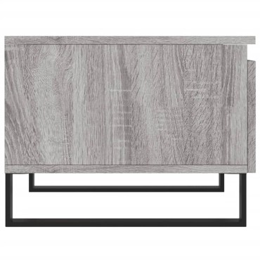 vidaXL Τραπεζάκια Σαλονιού 2 τεμ. Γκρι Sonoma 50x46x35cm Επεξ. Ξύλο