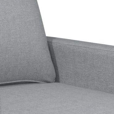 vidaXL Πολυθρόνα Ανοιχτό Γκρι Υφασμάτινη 78x77x80cm 1 τεμ. Γωνιακός