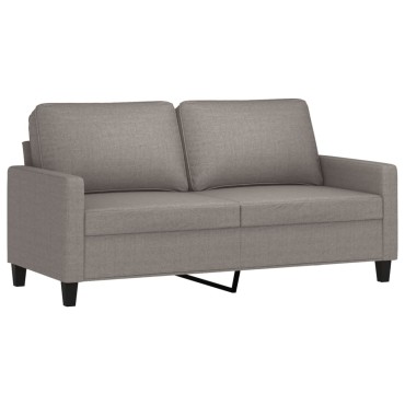 vidaXL Καναπές Διθέσιος Taupe Υφασμάτινος 158x77x80cm 1 τεμ.