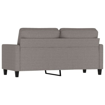 vidaXL Καναπές Διθέσιος Taupe Υφασμάτινος 158x77x80cm 1 τεμ.