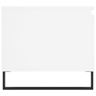 vidaXL Τραπεζάκι Σαλονιού Λευκό 100x50x45cm Επεξεργασμένο Ξύλο 1 τεμ.