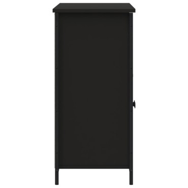 vidaXL Μπουφές Μαύρος 100x35x75cm από Επεξεργασμένο Ξύλο 1 τεμ.