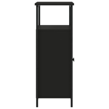 vidaXL Ντουλάπι Μαύρο 70x30x80cm από Επεξεργασμένο Ξύλο 1 τεμ.