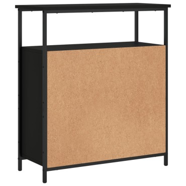 vidaXL Ντουλάπι Μαύρο 70x30x80cm από Επεξεργασμένο Ξύλο 1 τεμ.