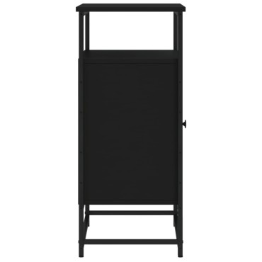 vidaXL Ντουλάπι Μαύρο 69x35x80cm από Επεξεργασμένο Ξύλο 1 τεμ.