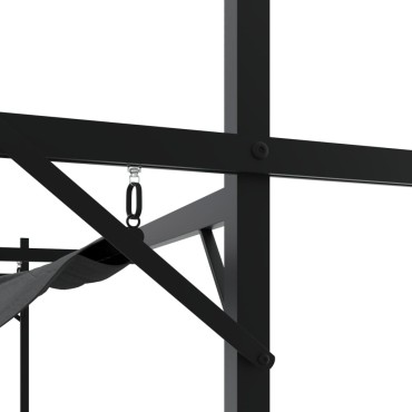 vidaXL Πέργκολα με Πτυσσόμενη Οροφή Ανθρακί 295 x 292 x 230 εκ.