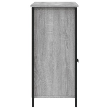 vidaXL Μπουφές Γκρι Sonoma 100x33x75cm από Επεξεργασμένο Ξύλο 1 τεμ.