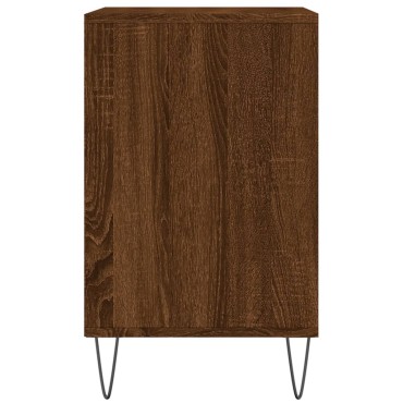 vidaXL Παπουτσοθήκη Καφέ Δρυς 102x36x60cm από Επεξεργασμένο Ξύλο