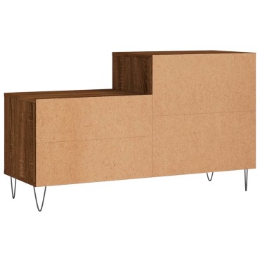 vidaXL Παπουτσοθήκη Καφέ Δρυς 102x36x60cm από Επεξεργασμένο Ξύλο