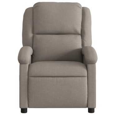 vidaXL Πολυθρόνα Ανακλινόμενη Taupe Υφασμάτινη 71x86,5x99,5cm 1 τεμ.