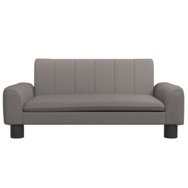 vidaXL Καναπές Παιδικός Taupe 70x45x30cm από Ύφασμα 1 τεμ.