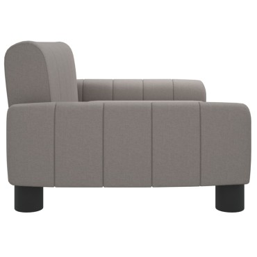 vidaXL Καναπές Παιδικός Taupe 70x45x30cm από Ύφασμα 1 τεμ.