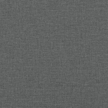 vidaXL Παγκάκι με Πλάτη Σκούρο Γκρι 120x62x75,5cm Υφασμάτινο