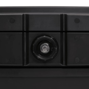 vidaXL Χρηματοκιβώτιο Μαύρο 44 x 37 x 34 εκ.