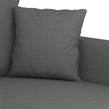 vidaXL Πολυθρόνα Σκούρο Γκρι Υφασμάτινη 78x77x80cm 1 τεμ. Γωνιακός