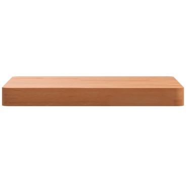 vidaXL Επιφάνεια Τραπεζιού Τετράγωνη 40x40x4cm Μασίφ Ξύλο Οξιάς 1 τεμ.