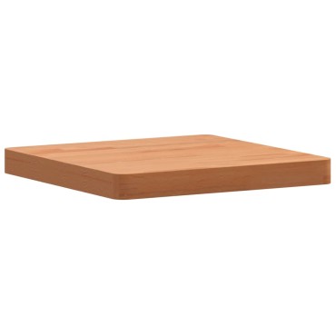 vidaXL Επιφάνεια Τραπεζιού Τετράγωνη 40x40x4cm Μασίφ Ξύλο Οξιάς 1 τεμ.