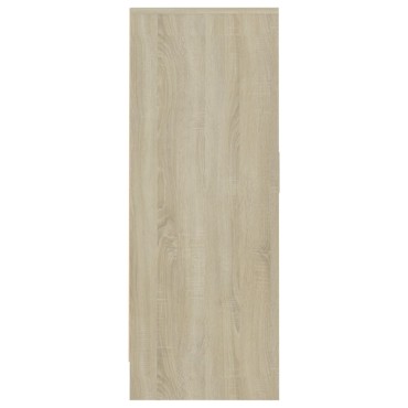 vidaXL Παπουτσοθήκη Sonoma Δρυς 60x35x92cm από Επεξ. Ξύλο