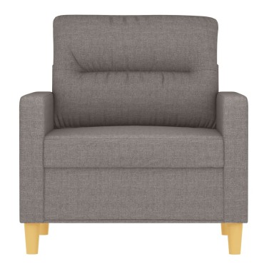 vidaXL Πολυθρόνα Taupe Υφασμάτινη 78x77x80cm 1 τεμ. Γωνιακός