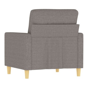 vidaXL Πολυθρόνα Taupe Υφασμάτινη 78x77x80cm 1 τεμ. Γωνιακός