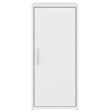 vidaXL Παπουτσοθήκη Λευκή 32x35x70cm από Επεξ. Ξύλο