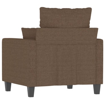 vidaXL Πολυθρόνα Καφέ Υφασμάτινη 78x77x80cm 1 τεμ. Γωνιακός