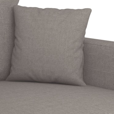 vidaXL Καναπές Διθέσιος Taupe Υφασμάτινος 158x77x80cm 1 τεμ.