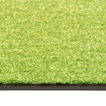 vidaXL Πατάκι Εισόδου Πλενόμενο Πράσινο 60 x 180 εκ.
