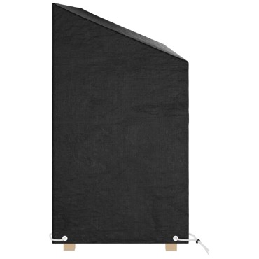 vidaXL Κάλυμμα Παγκακιού με 8 Κρίκους 190x70x70/88cm Πολυαιθυλένιο 1 τεμ.