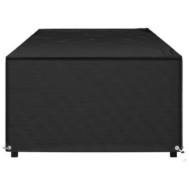vidaXL Κάλυμμα Ξαπλώστρας με 12 Κρίκους 205x75x40cm Πολυαιθυλένιο 1 τεμ.