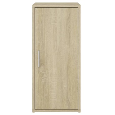 vidaXL Παπουτσοθήκη Sonoma Δρυς 32x35x70cm από Μοριοσανίδα