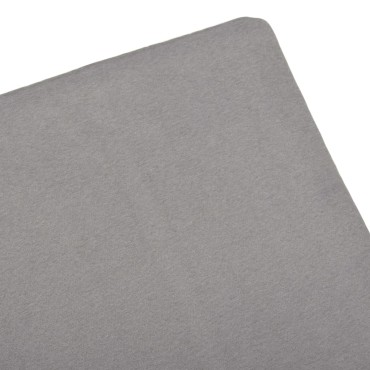 vidaXL Ξαπλώστρα Λευκή Πλαστική με Μαξιλάρι 195x65x32cm 1 τεμ.