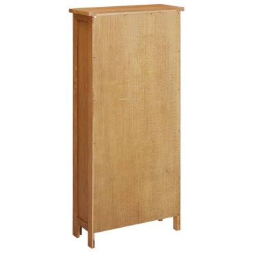 vidaXL Ντουλάπα Αποθήκευσης 50x22x110cm από Μασίφ Ξύλο Δρυός 1 τεμ.