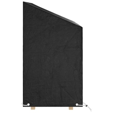 vidaXL Καλύμματα Πάγκου με 8 Κρίκους 2 τεμ. 130x70x70/88cm Πολυαιθ.