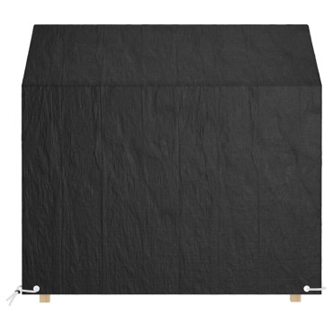 vidaXL Κάλυμμα Παγκακιού με 8 Κρίκους 130x70x70/88cm Πολυαιθυλένιο 1 τεμ.