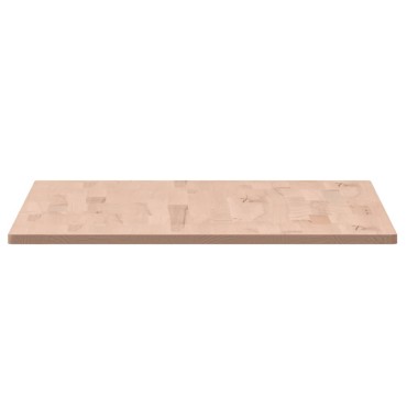 vidaXL Επιφάνεια Τραπεζιού Ορθογώνια 100x60x1,5cm Μασίφ Ξύλο Οξιάς 1 τεμ.