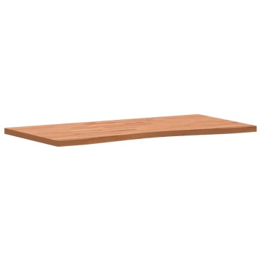 VidaXL Επιφάνεια Εργασίας 100x(45-50)x2,5 εκ. από Μασίφ Ξύλο Οξιάς